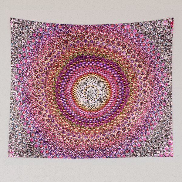 Item preview, Zen - Pink & Orange  designed and sold by Amy Diener.