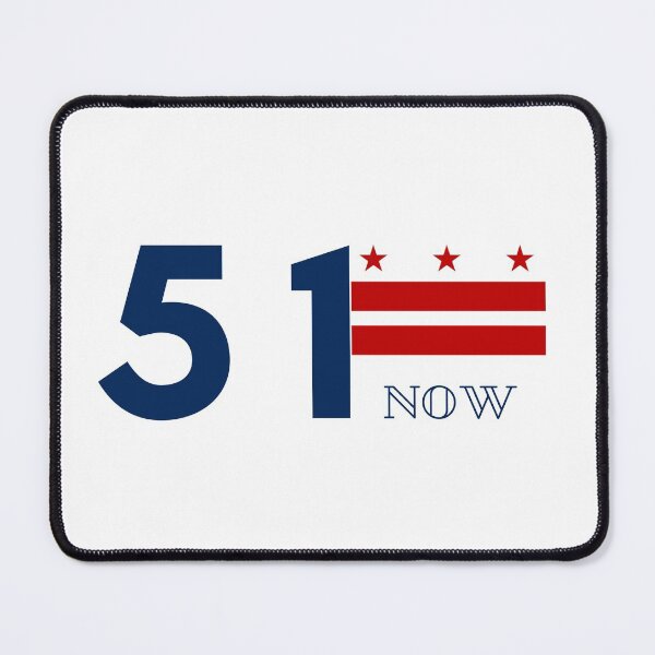 Item preview, DC Statehood 51 flag designed and sold by MinimalTag.