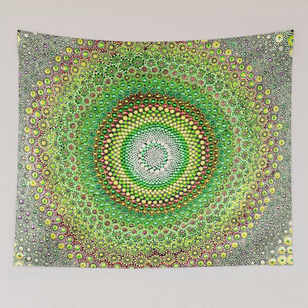 Item preview, Zen - Green & Yellow  designed and sold by Amy Diener.
