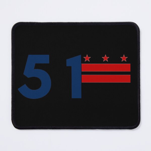 Item preview, DC Statehood 51 flag designed and sold by MinimalTag.