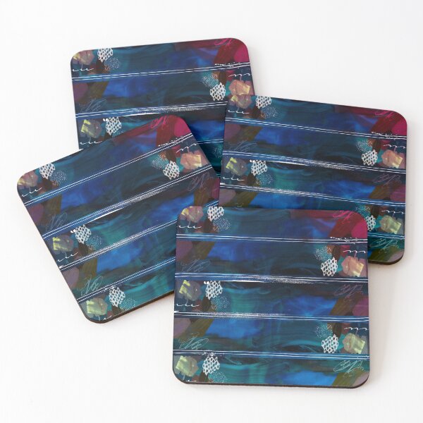 Item preview, Acrylic Stripped Collage  designed and sold by Designs By YL.