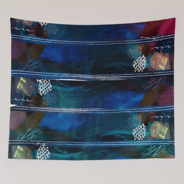 Item preview, Acrylic Stripped Collage  designed and sold by Designs By YL.
