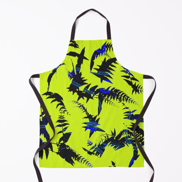 Item preview, Sky Jungle Lounge V.4: Dione Neon Tropical Leaves pattern by The Raumier designed and sold by N-W-T-S-I-O.