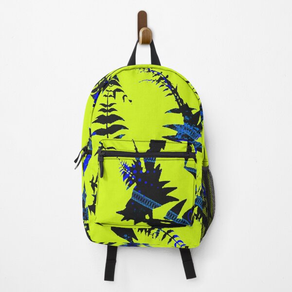 Item preview, Sky Jungle Lounge V.4: Dione Neon Tropical Leaves pattern by The Raumier designed and sold by N-W-T-S-I-O.