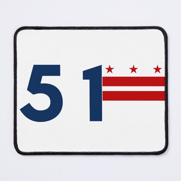 Item preview, DC Statehood 51 flag designed and sold by MinimalTag.