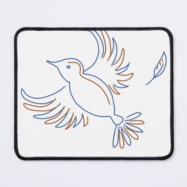 Artikelvorschau, Vogel mit offenen Flügeln im Flug entworfen und verkauft von malliara.