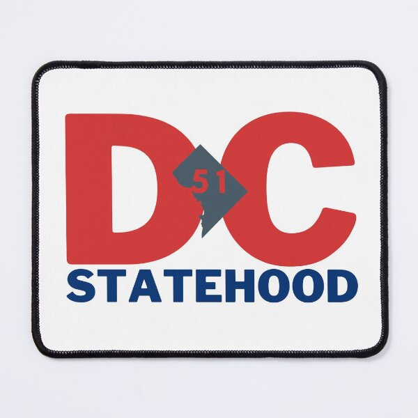 Item preview, DC Statehood 51 designed and sold by MinimalTag.