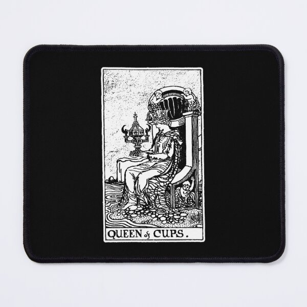 Item preview, Queen of Cups - Tarot Card - Major Arcana - fortune telling - occult designed and sold by createdezign.