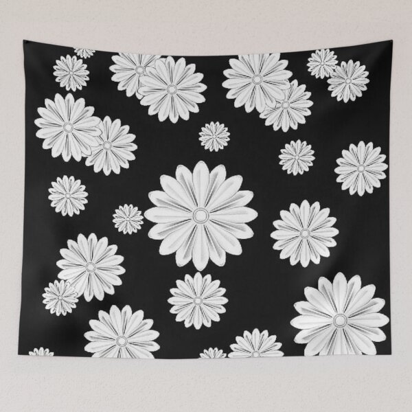 Item preview, Silver Flowers designed and sold by lazyart24.