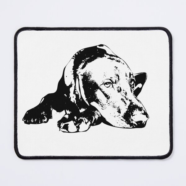 Item preview, Hungarian Vizsla Minimalistic Abstract Art designed and sold by ElegantCat.