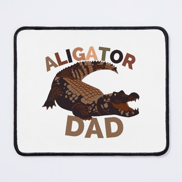 Item preview, ALIGATOR DAD, BROWN TONES, designed and sold by wildwhimsical.