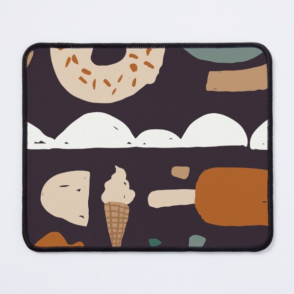 Item preview, Aesthetic Abstract Snack Pattern designed and sold by PatternTale.