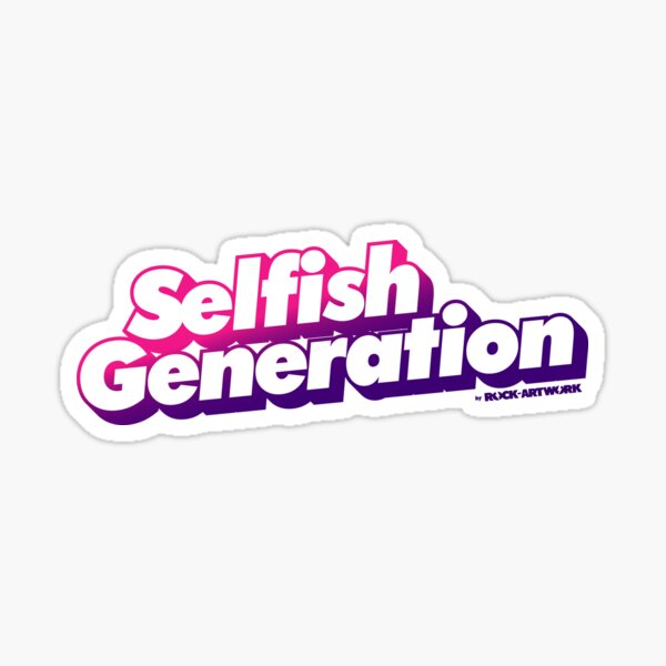 Item preview, SELFISH GENERATION - Full Logo designed and sold by Selfish Generation.
