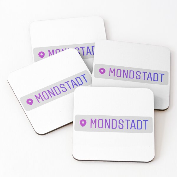 Item preview, Genshin Impact Mondstadt location tag (purple/blue) designed and sold by inainart.