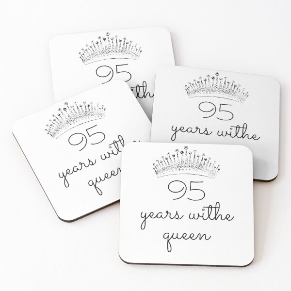 Item preview, queen - 95 years with queen - Crown designed and sold by covid50.