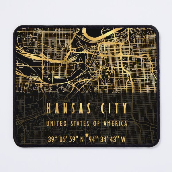 Item preview, KANSAS CITY MAP USA designed and sold by hatimelhag.