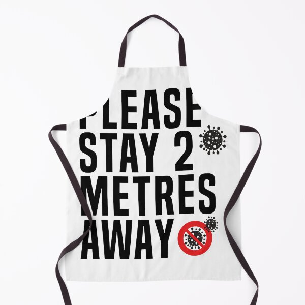 Item preview, Please Stay 2 Metres Away Social Distancing designed and sold by Hero Prod.