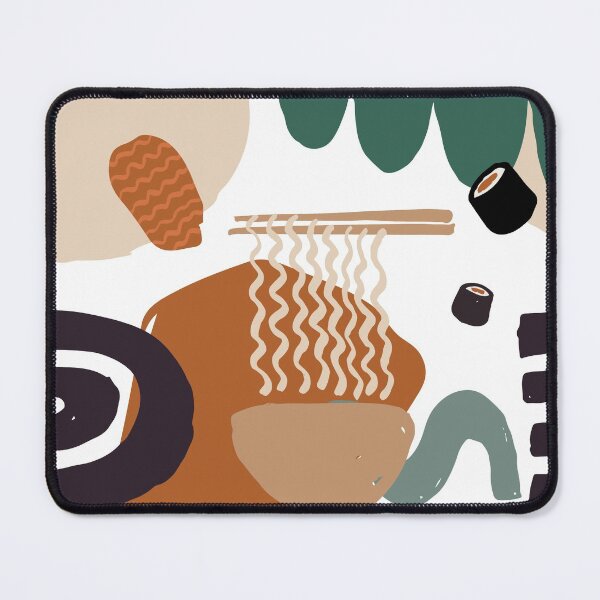 Item preview, Abstract Japanese Food Pattern designed and sold by PatternTale.