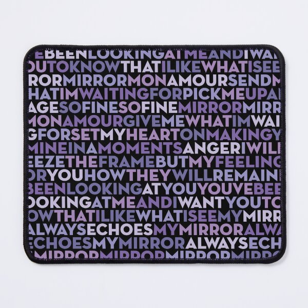 Item preview, Mirror Mirror (Mon Amour) (lyrics) v.7 designed and sold by x1brett.