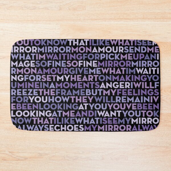 Item preview, Mirror Mirror (Mon Amour) (lyrics) v.7 designed and sold by x1brett.