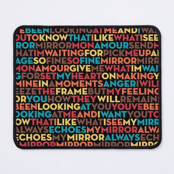 Item preview, Mirror Mirror (Mon Amour) (lyrics) v.8 designed and sold by x1brett.