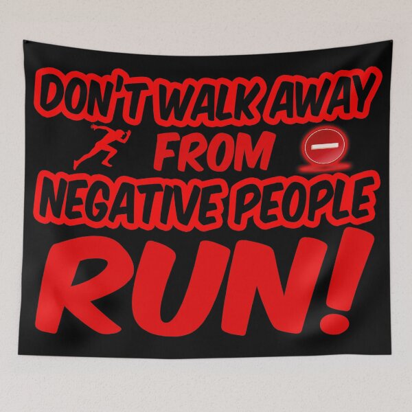 Item preview, Run from negativity! designed and sold by Fashimation20.