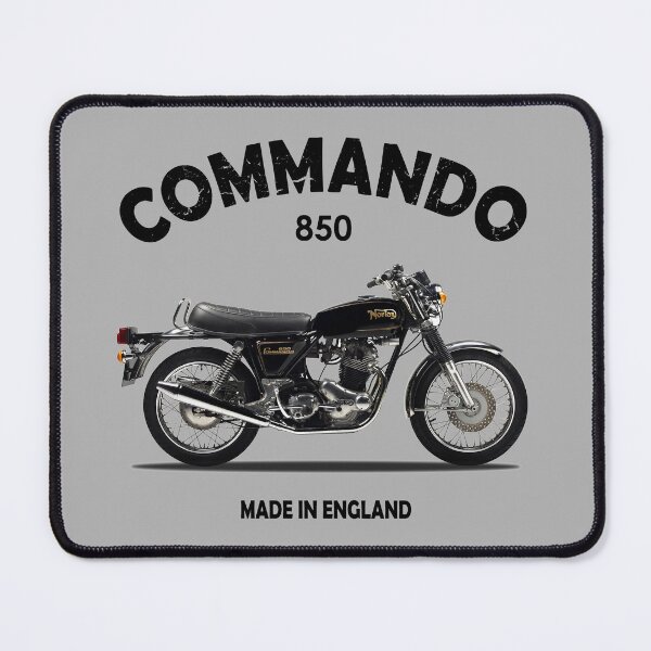 Aperçu de l'œuvre Moto Classique Commando 850 créée et vendue par rogue-design.