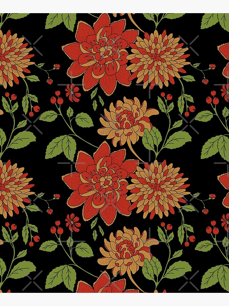 Midnight Floral by epitomegirl