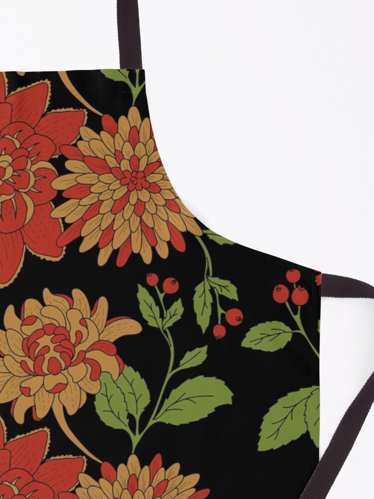 Alternate view of Midnight Floral Apron