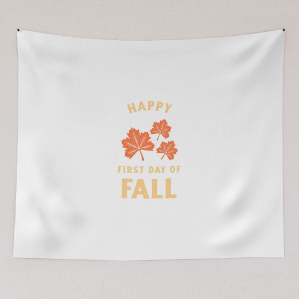 Item preview, Happy First Day of Fall designed and sold by Fun-Trendy-Tees.