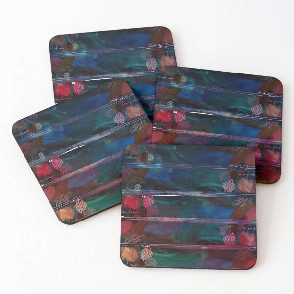 Item preview, Acrylic Stripped Collage  designed and sold by Designs By YL.