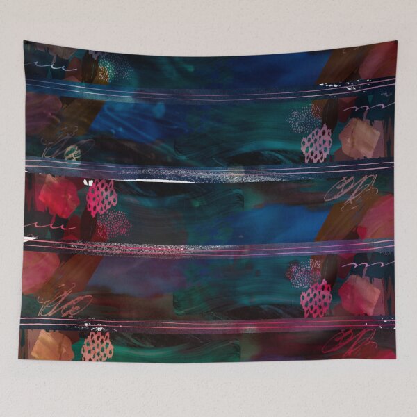 Item preview, Acrylic Stripped Collage  designed and sold by Designs By YL.