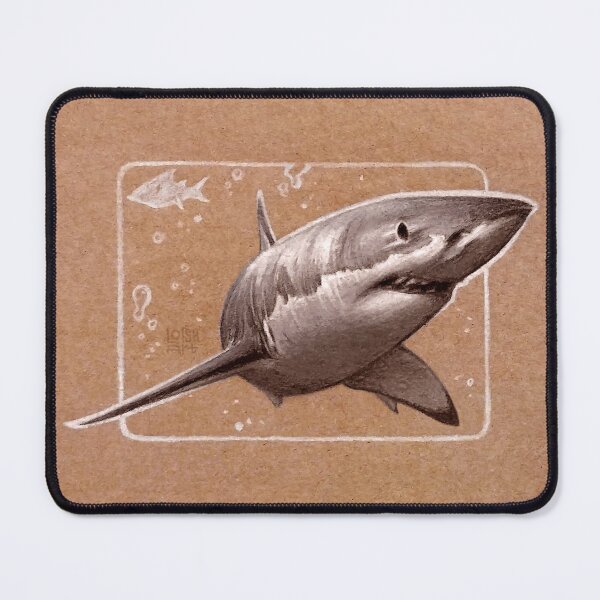Item preview, Great White Shark designed and sold by LoisaArt.