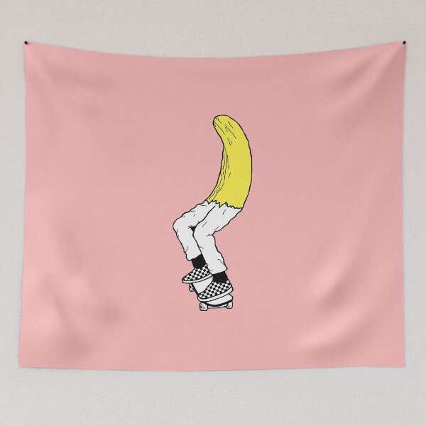 Item preview, Funny Banana Skateboarding designed and sold by hanimaarvia.