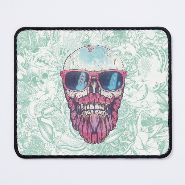 Item preview,  Red Beard Skull on blue designed and sold by fakeface.