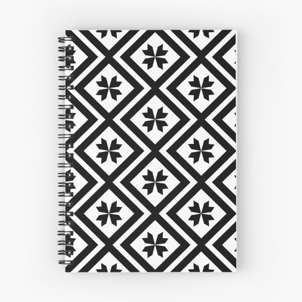 Item preview, Geometric Squares - Black + White designed and sold by NolkDesign.