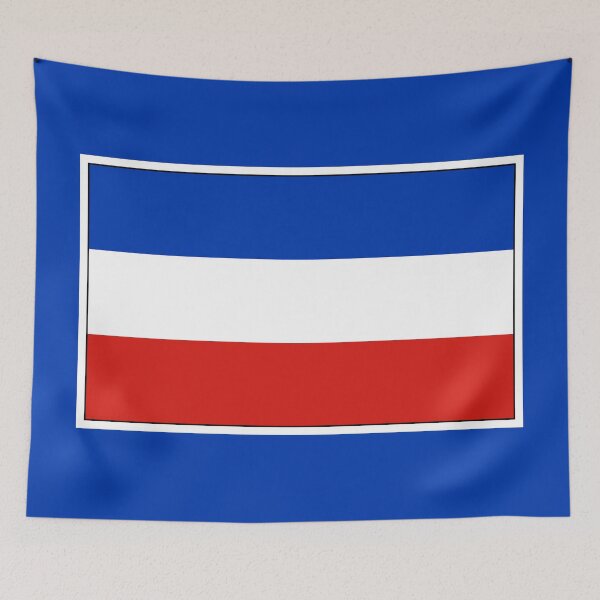 Item preview, Schleswig-Holstein Civil Flag Gifts, Masks, Stickers & Products (GF) designed and sold by mpodger.