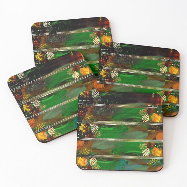 Item preview, Acrylic Stripped Collage  designed and sold by Designs By YL.