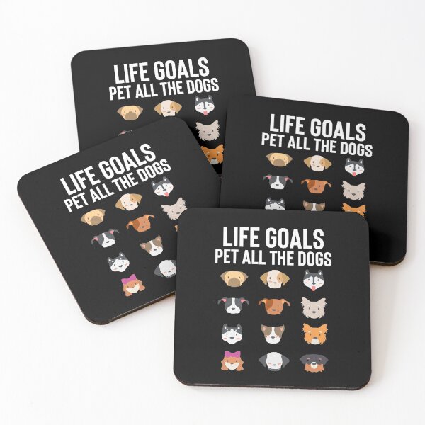 Item preview, Life Goal Pet All The Dogs designed and sold by Fine Art California.