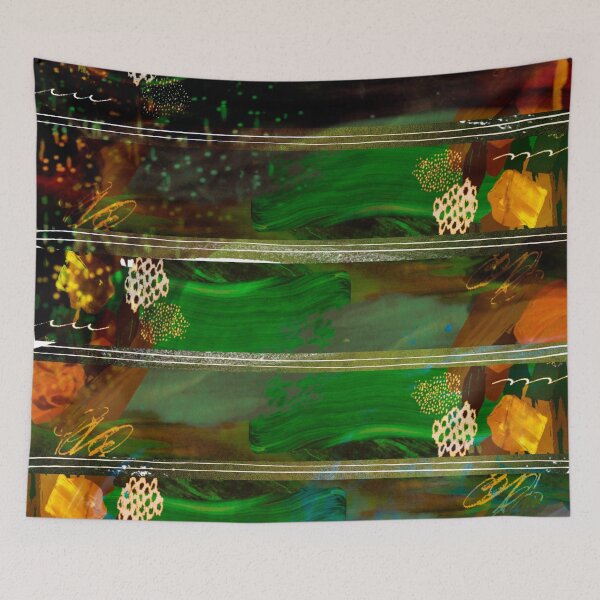 Item preview, Acrylic Stripped Collage  designed and sold by Designs By YL.
