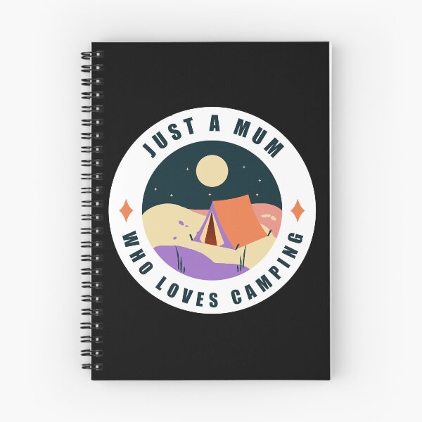 Item preview, Just a mum who loves camping designed and sold by Designforoz.