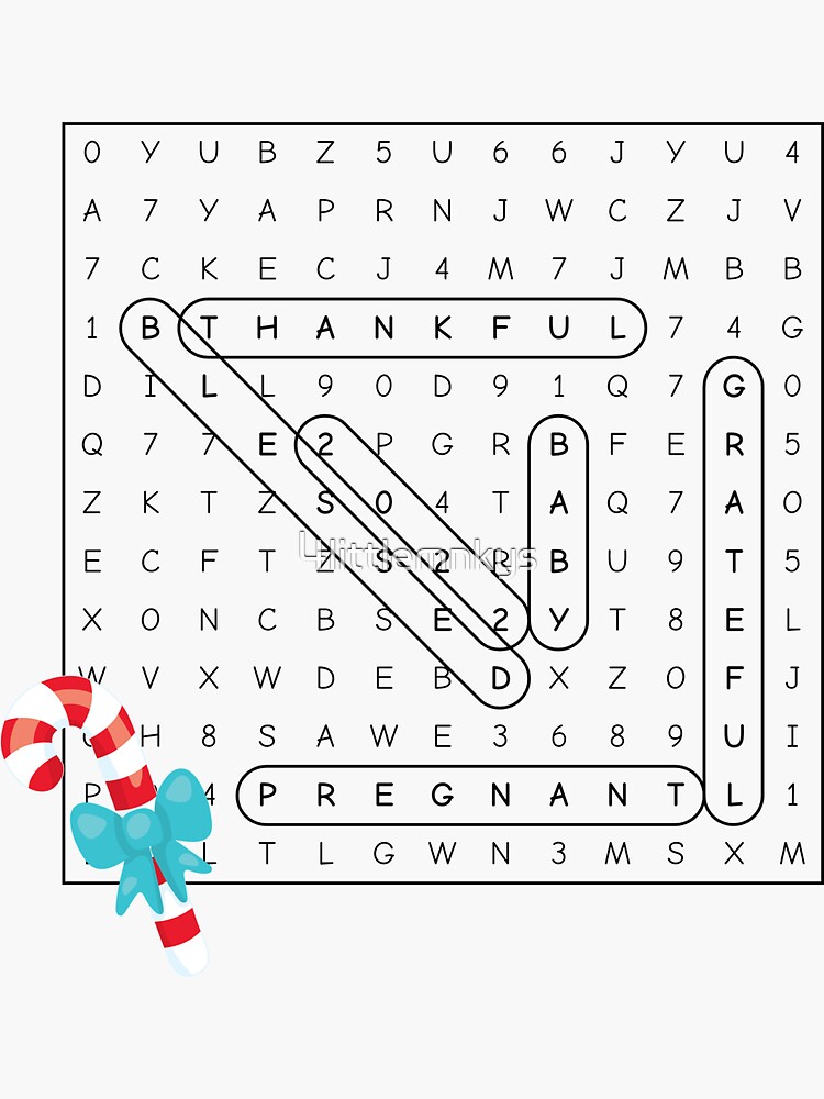 christmas-pregnancy-announcement-word-search-sticker-for-sale-by-4littlemnkys-redbubble