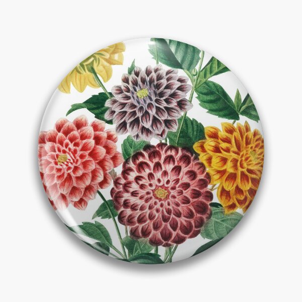 Item preview, Colorful Dahlia Flower Banquet designed and sold by JoyforU.