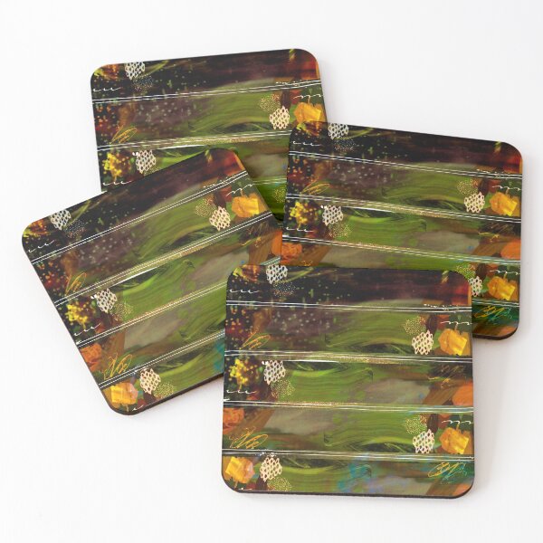 Item preview, Acrylic Stripped Collage  designed and sold by Designs By YL.