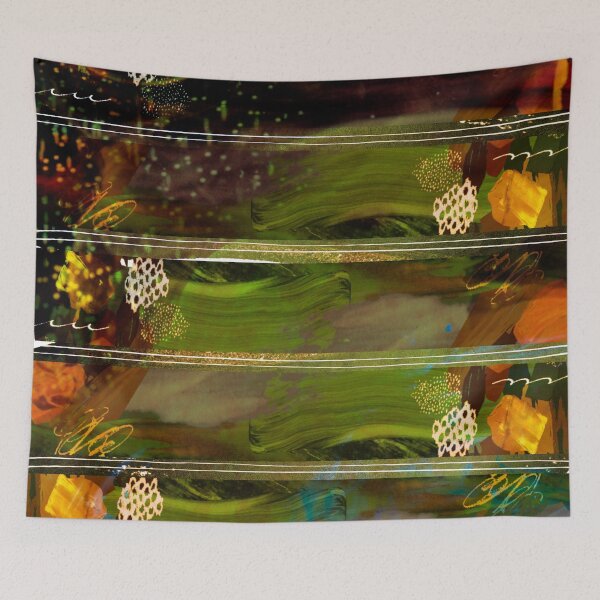 Item preview, Acrylic Stripped Collage  designed and sold by Designs By YL.