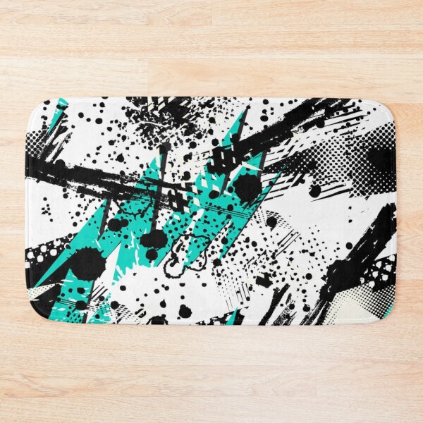 Item preview, Abstract chaotic pattern with urban geometric elements designed and sold by TeeFashionShop.