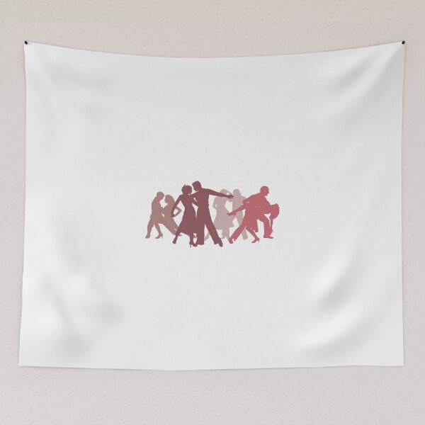 Item preview, Latin Dancers Illustration designed and sold by peculiardesign.