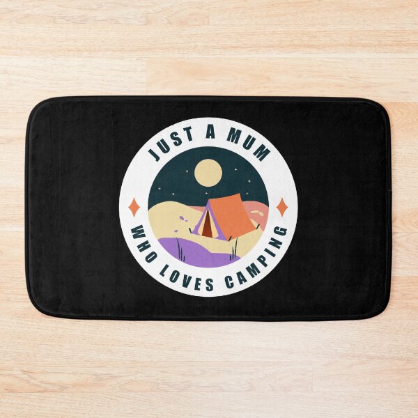 Item preview, Just a mum who loves camping designed and sold by Designforoz.