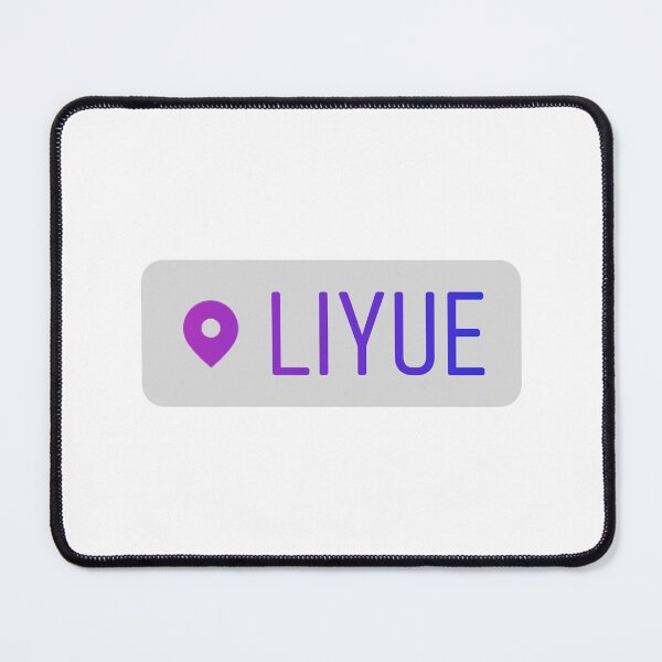 Item preview, Genshin Impact Liyue location tag (blue/purple) designed and sold by inainart.
