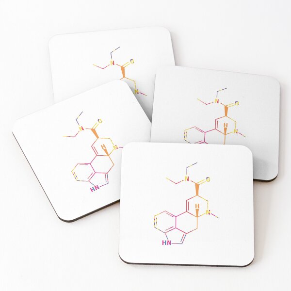 Item preview, Funny Lsd Molecule Psychedelic Dropping Acid designed and sold by nutallrosario.
